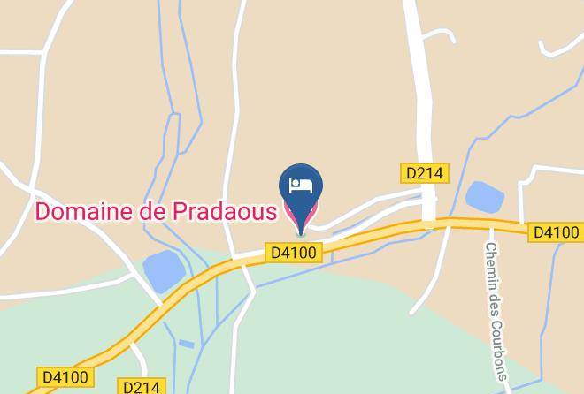 Alpes De Haute Provence - Domaine De Pradaous Maps