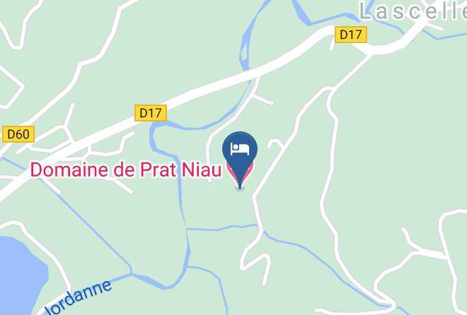 Domaine De Prat Niau Map