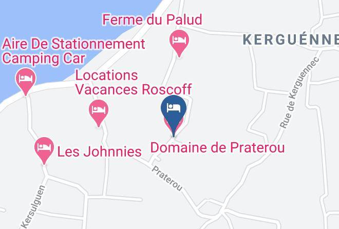 Finistere - Domaine De Praterou Maps