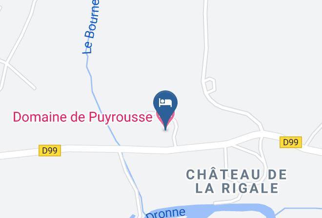 Dordogne - Domaine De Puyrousse Maps