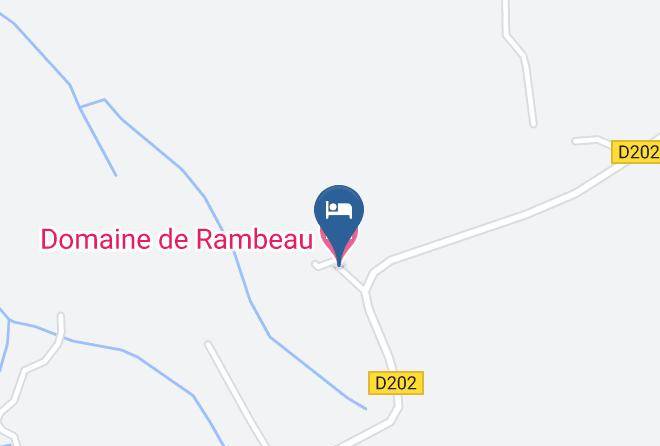 Domaine De Rambeau Map