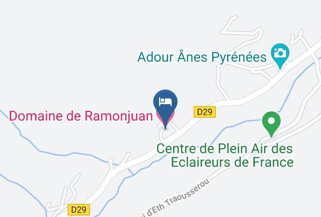 Hautes Pyrenees - Domaine De Ramonjuan Maps