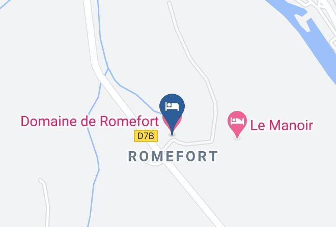 Haute Vienne - Domaine De Romefort Maps