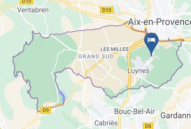 Bouches Du Rhone - Domaine De Saint Clair Maps