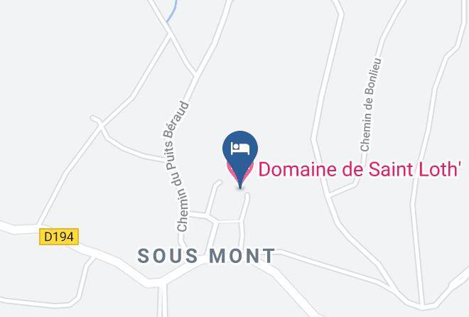 Jura - Domaine De Saint Loth' Maps