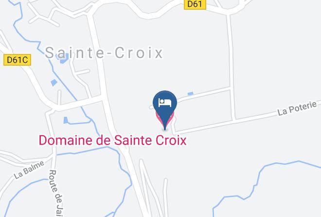 Ain - Domaine De Sainte Croix Maps