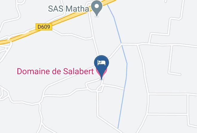 Domaine De Salabert Map