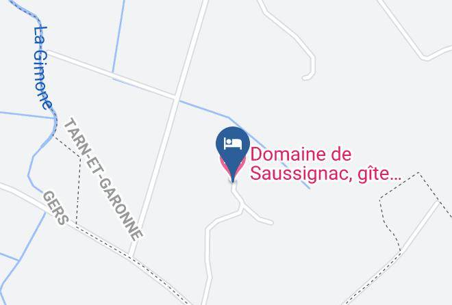 Tarn Et Garonne - Domaine De Saussignac Gite Modulable En Lomagne Maps