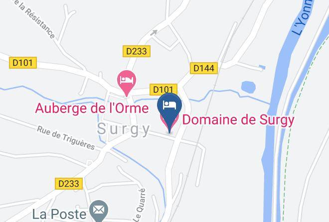 Nievre - Domaine De Surgy Maps