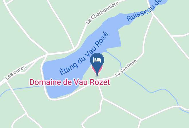 Indre Et Loire - Domaine De Vau Rozet Maps