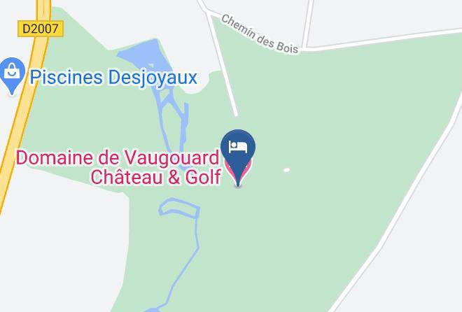 Loiret - Domaine De Vaugouard Chateau & Golf Maps