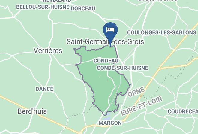 Orne - Domaine De Villeray Maps