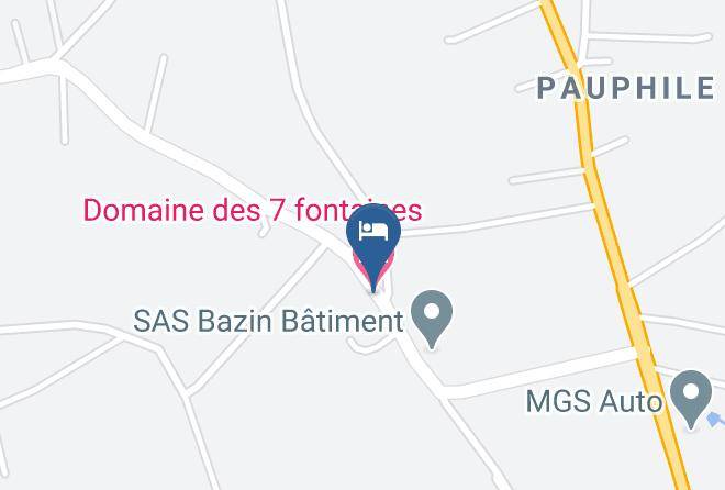 Isere - Domaine Des 7 Fontaines Maps