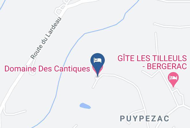 Dordogne - Domaine Des Cantiques Maps