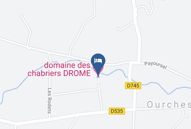 Drome - Domaine Des Chabriers Drome Maps