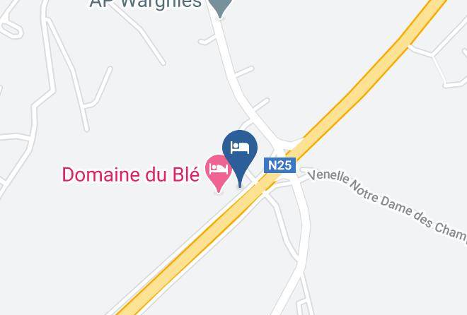 Brabant - Domaine Des Champs Hotel Artistes Maps