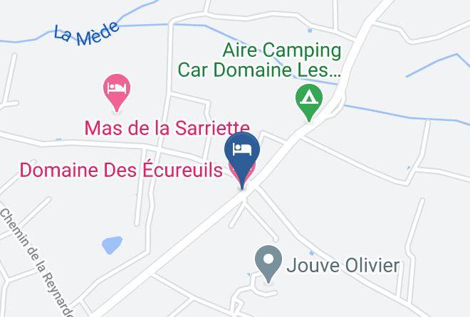 Vaucluse - Domaine Des Ecureuils Maps