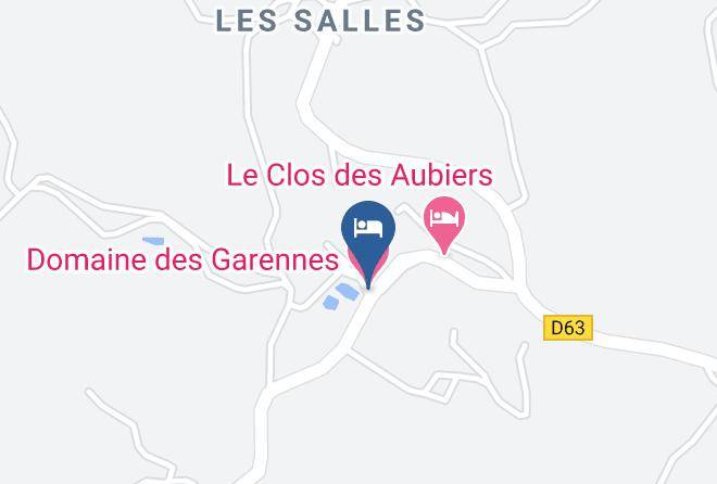 Dordogne - Domaine Des Garennes Maps