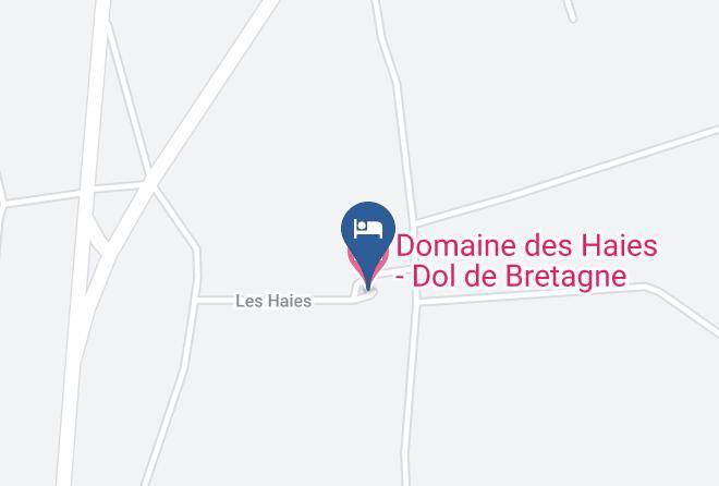 Ille Et Vilaine - Domaine Des Haies Dol De Bretagne Maps