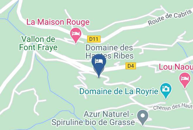 Maritime Alps - Domaine Des Hautes Ribes Maps