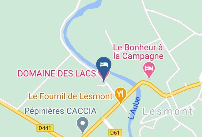 Aube - Domaine Des Lacs Maps