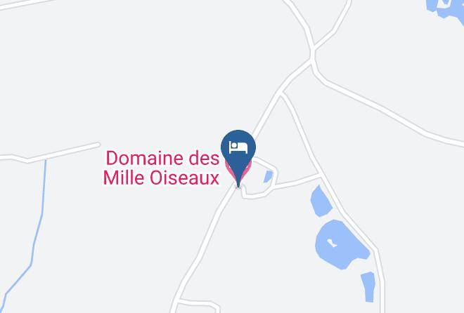Domaine Des Mille Oiseaux Map