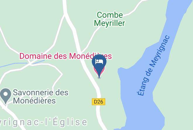 Correze - Domaine Des Monedieres Maps