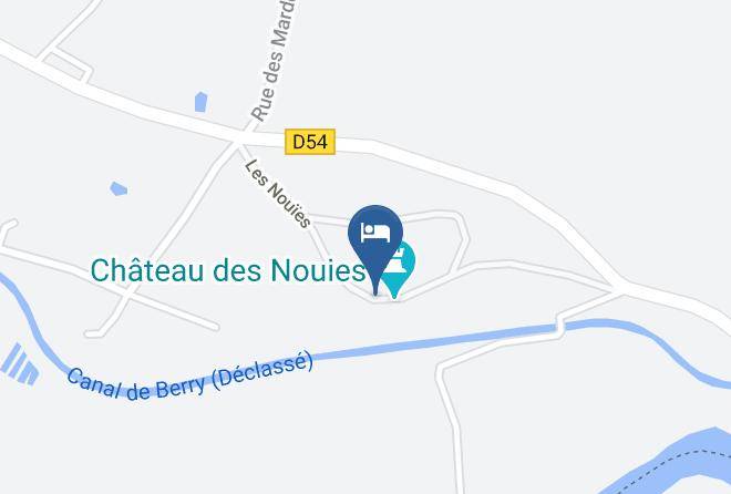 Loir Et Cher - Domaine Des Nouies Maps