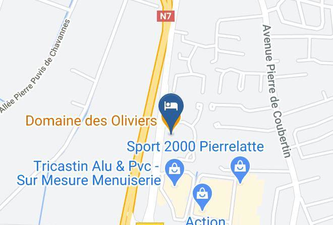 Drome - Domaine Des Oliviers Maps