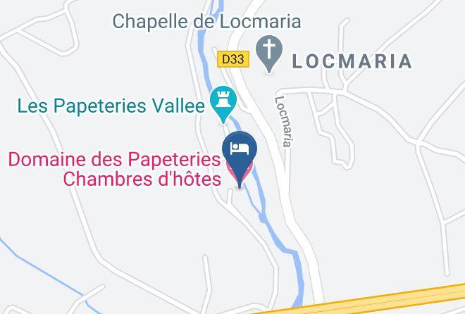 Cotes D Armor - Domaine Des Papeteries Chambres D'hotes Maps