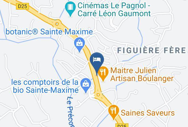 Var - Domaine Des Restanques Maps