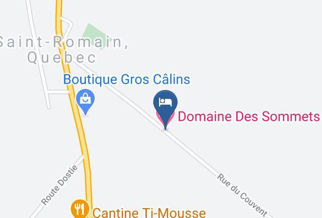 Le Granit Regional County Municipality - Domaine Des Sommets Maps