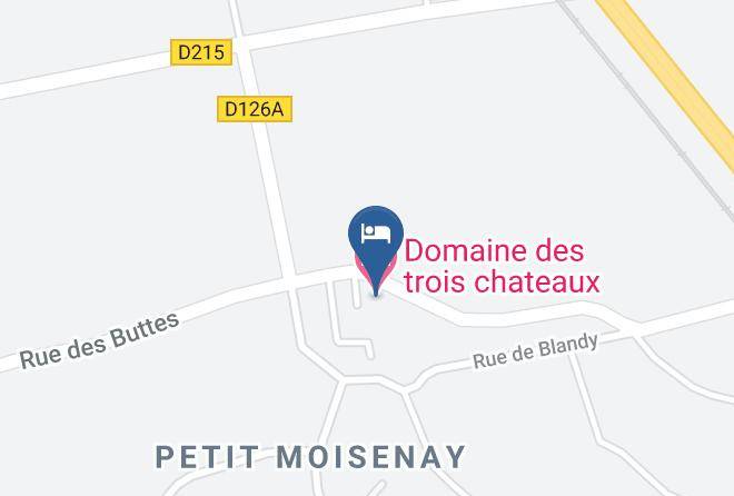 Seine Et Marne - Domaine Des Trois Chateaux Maps