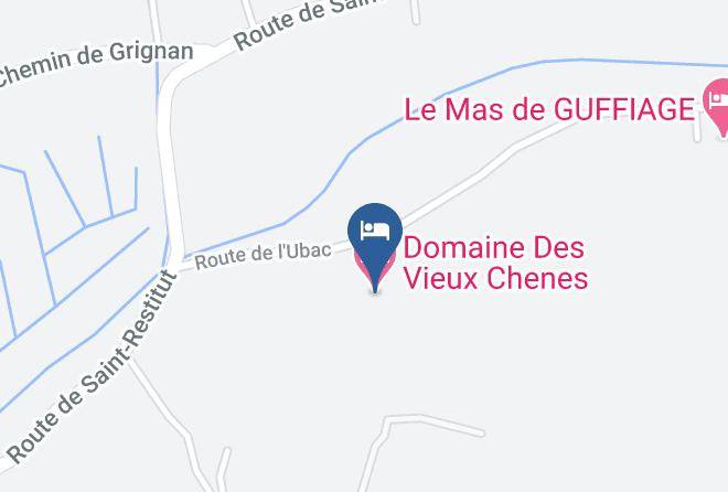 Vaucluse - Domaine Des Vieux Chenes Maps