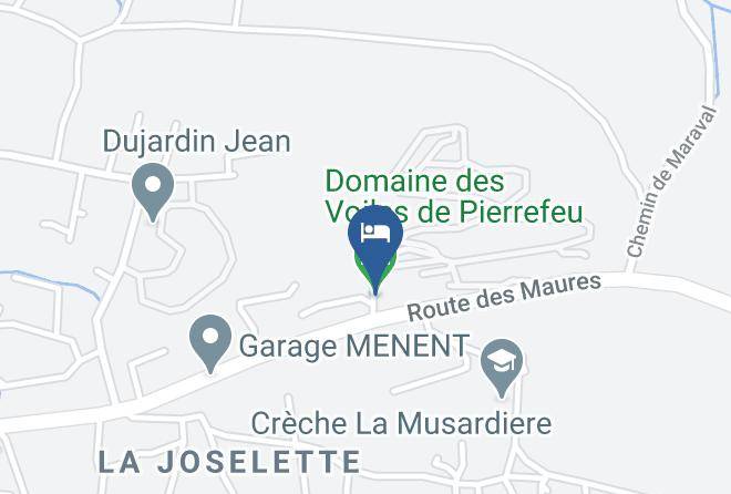 Var - Domaine Des Voiles De Pierrefeu Maps