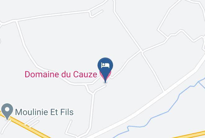 Lot Et Garonne - Domaine Du Cauze Maps