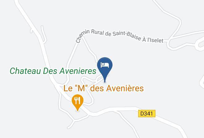 Haute Savoie - Domaine Du Chateau Des Avenieres Hotel Maps
