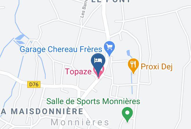 Loire Atlantique - Domaine Du Fief Aux Dames Maps