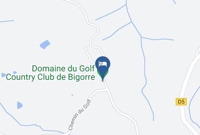 Hautes Pyrenees - Domaine Du Golf Country Club De Bigorre Maps
