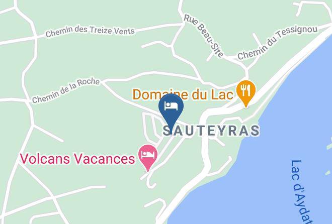 Puy De Dome - Domaine Du Lac Fondation Jean Moulin Maps