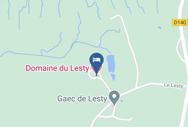 Domaine Du Lesty Map