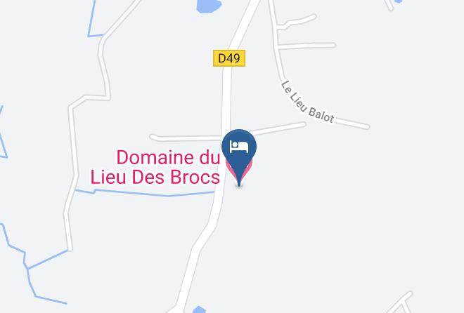 Calvados - Domaine Du Lieu Des Brocs Maps
