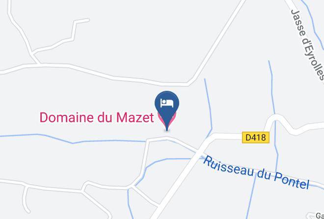 Gard - Domaine Du Mazet Maps