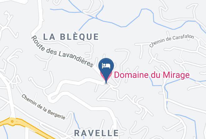 Var - Domaine Du Mirage Maps