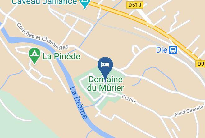 Drome - Domaine Du Murier Maps