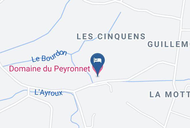 Domaine Du Peyronnet Map