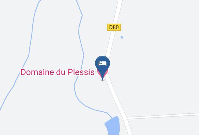 Indre Et Loire - Domaine Du Plessis Maps