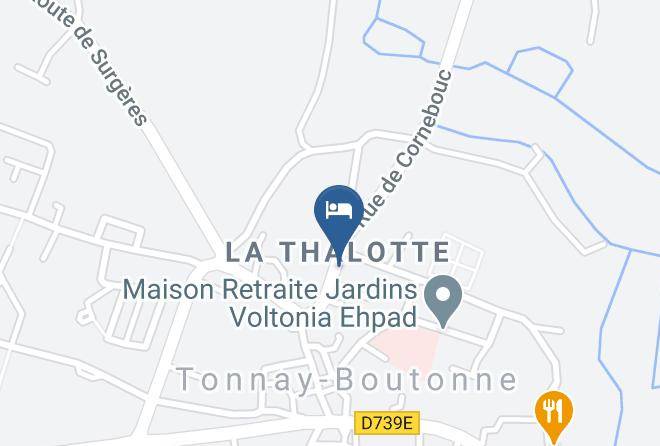 Charente Maritime - Domaine Du Prieure Logis De France Maps