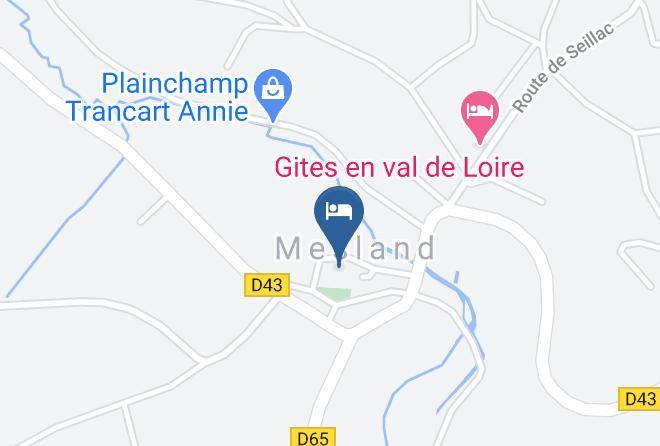 Loir Et Cher - Domaine Du Prieure Maps