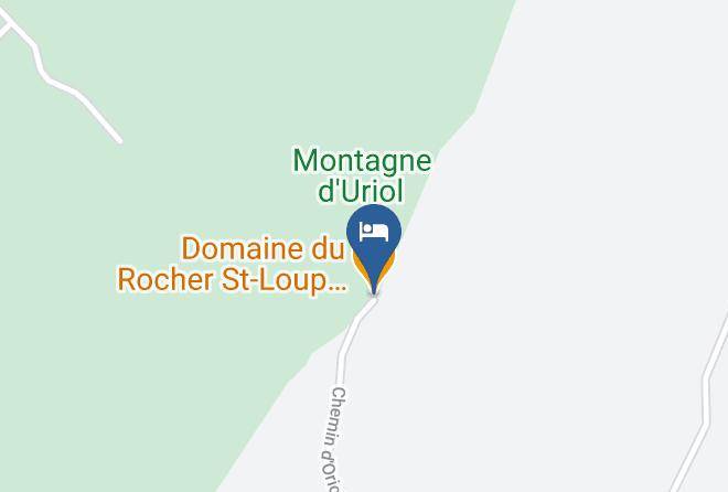 Isere - Domaine Du Rocher St Loup Ferme Auberge & Ranch Maps